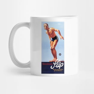 Heinzelmann Flip Swim Wear Art Deco Vintage Advertisement Mug